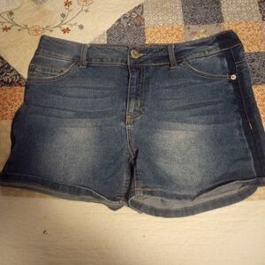 Kiss Therapy Classic Blue Jean Shorts